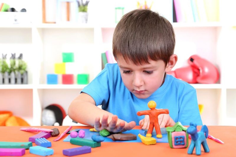 Thỏa sức sáng tạo với đồ chơi đất nặn