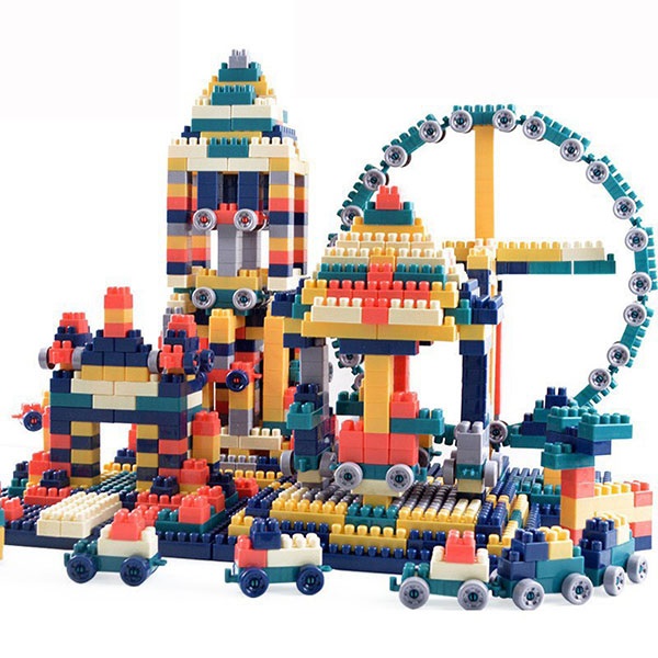đồ chơi cho bé trai 8 tuổi Chơi lego lắp ráp giúp con thông minh, phát triển tư duy vượt trội