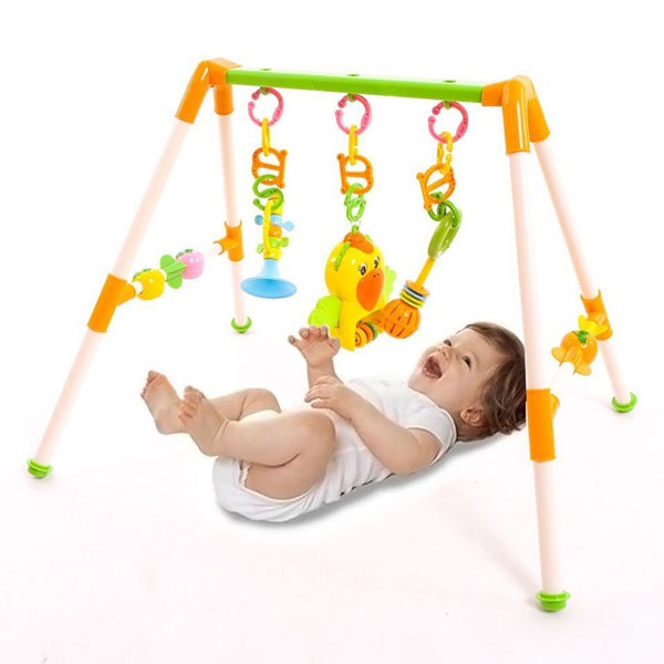 Đồ chơi cho bé 7 tháng kệ chữ A giúp phát triển thị giác, thính giác hiệu quả