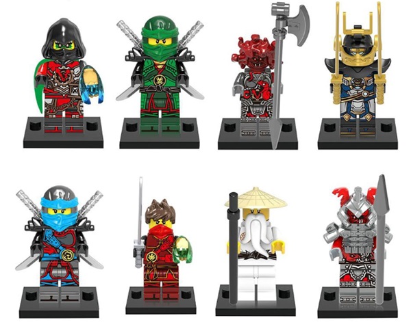 đồ chơi cho bé trai 10 tuổi Tăng tính tập trung và khả năng tư duy nhờ bộ logo xếp hình ninja